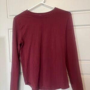 lululemon Long Sleeve Tee - Burgundy